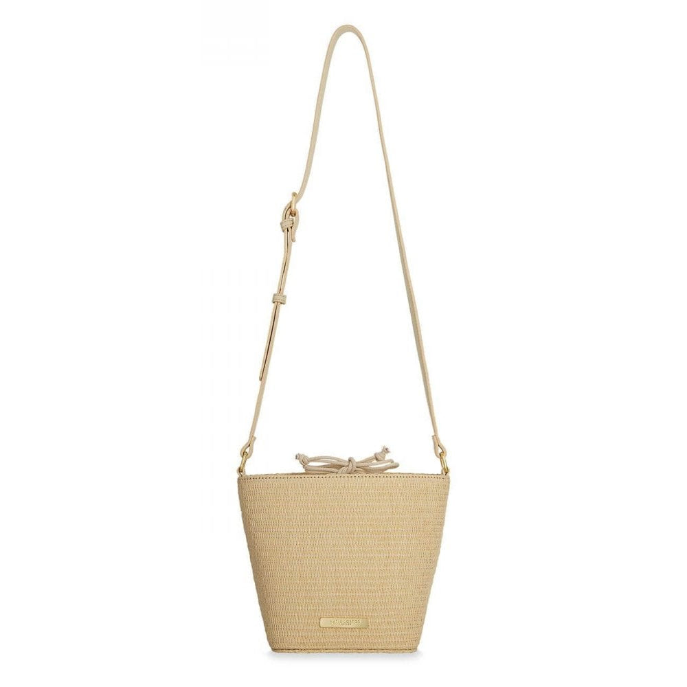 Callie Straw Crossbody Bag | Natural | 18 X 24 X 11.5cm