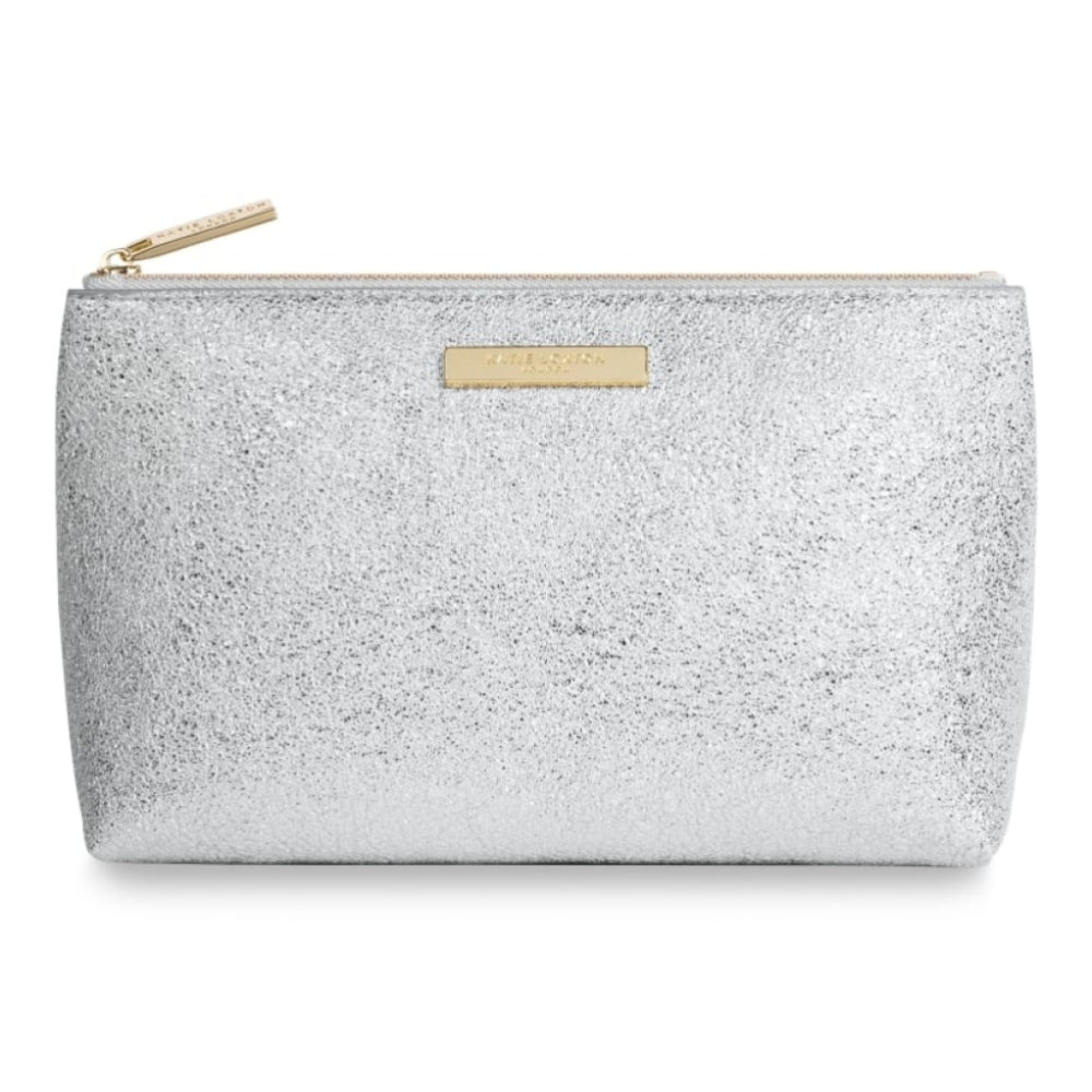 MIA MAKE-UP BAG - metallic silver - 22x14x9.5cm