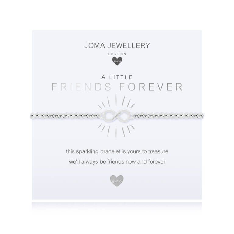 A Little | Friends Forever | Silver | Bracelet | 15.5cm Stretch