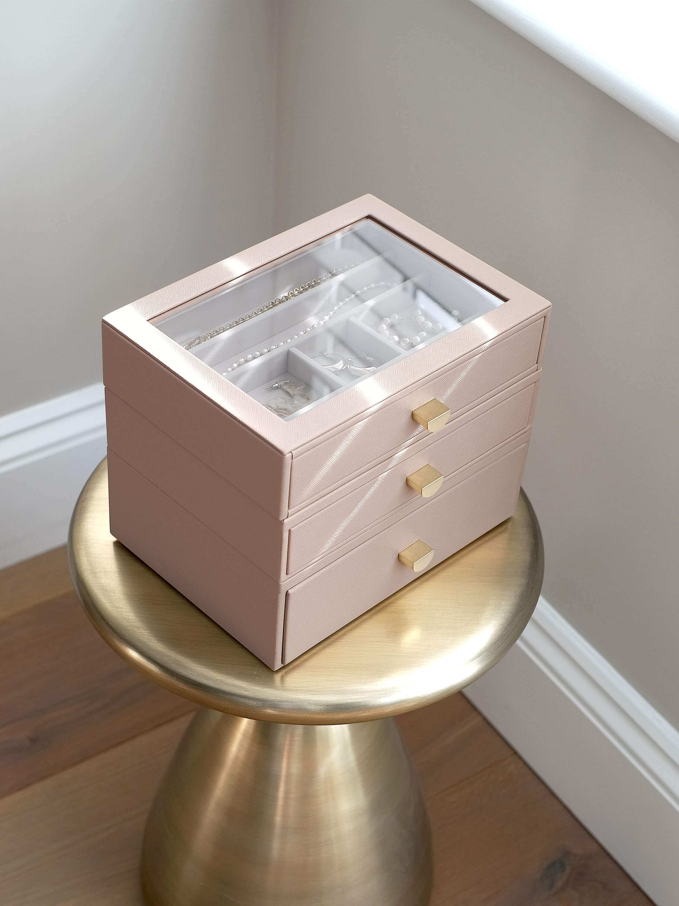 Blush Classic Drawer Set Of 3