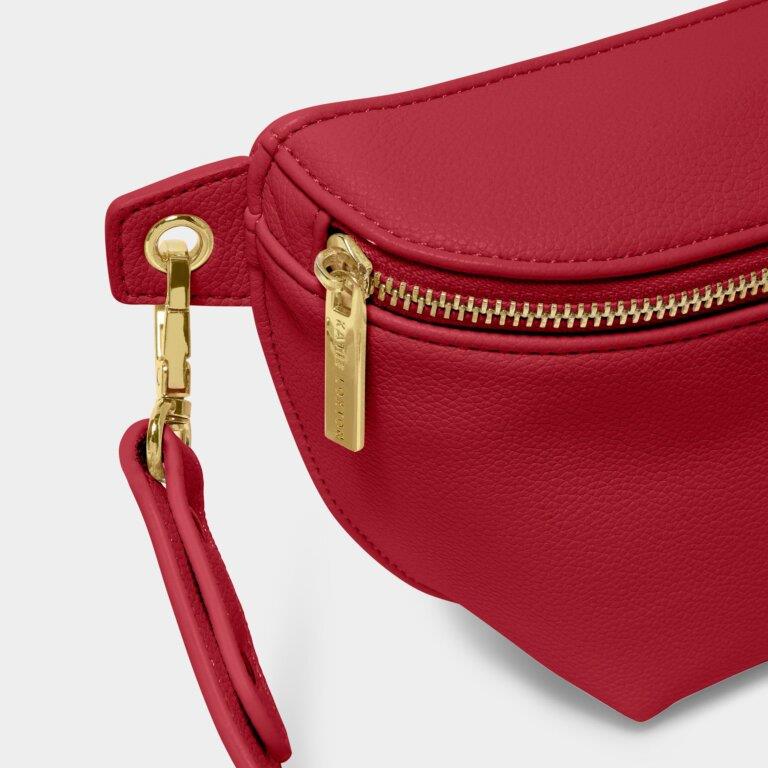 Maya Belt Bag - Garnet Red