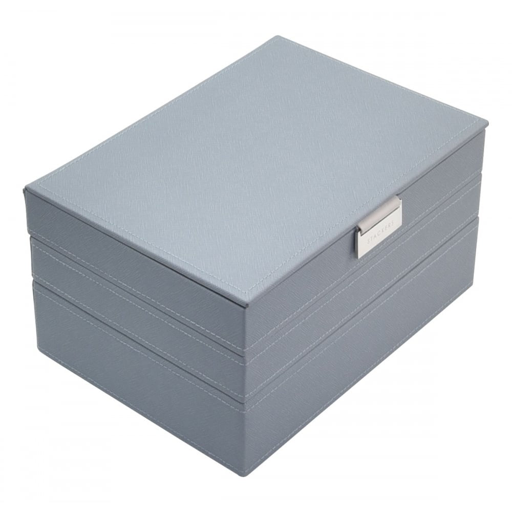 Classic Dusky Blue & Grey Classic Set of 3