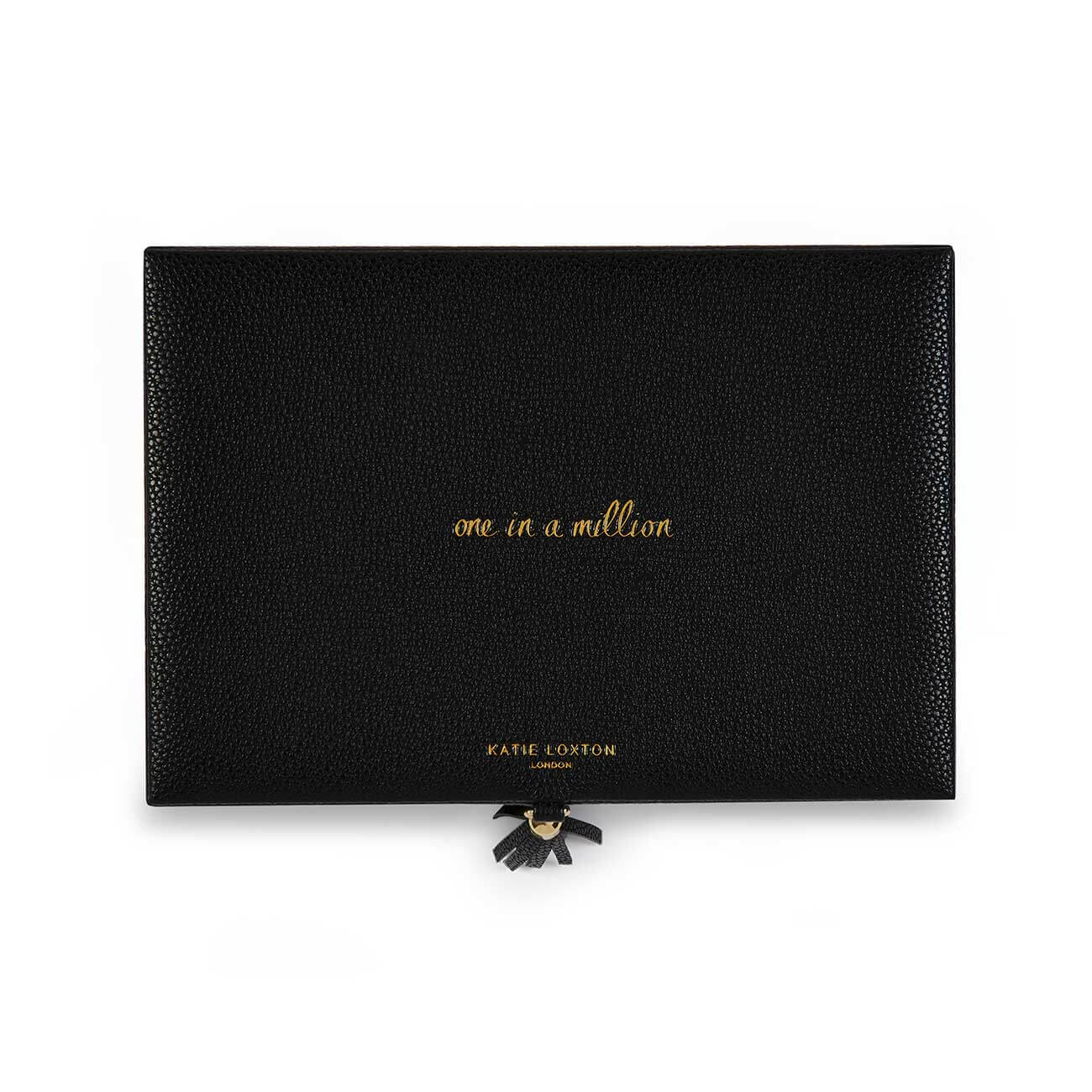 Tassel Jewellery Box | One In A Million | Black