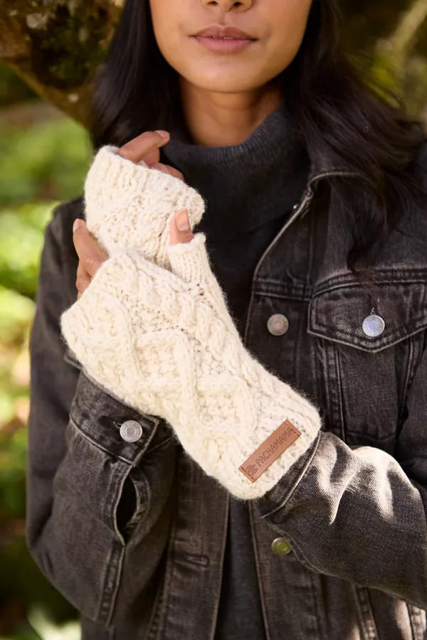 Enniskerry Handwarmer (Pure Merino) Cream