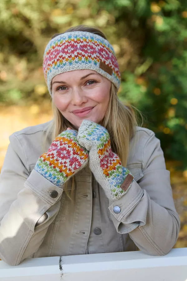 Killarney Handwarmer (Pure Merino) Oatmeal