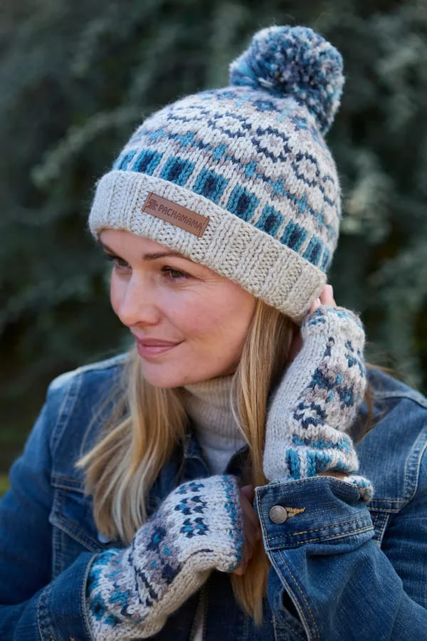 Loch Fyne Handwarmer (Pure Merino) Blue