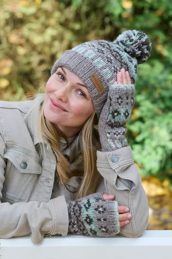 Loch Fyne Handwarmer (Pure Merino) Green