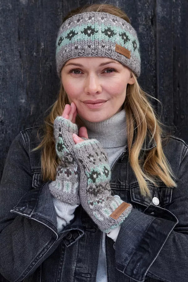 Loch Fyne Handwarmer (Pure Merino) Green