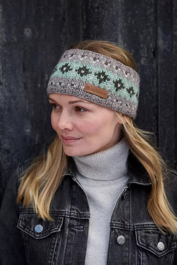 Loch Fyne Headband (Pure Merino) Green