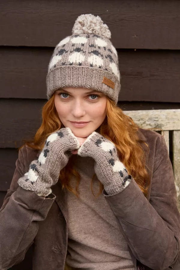 Merino Sheep Handwarmer Mushroom