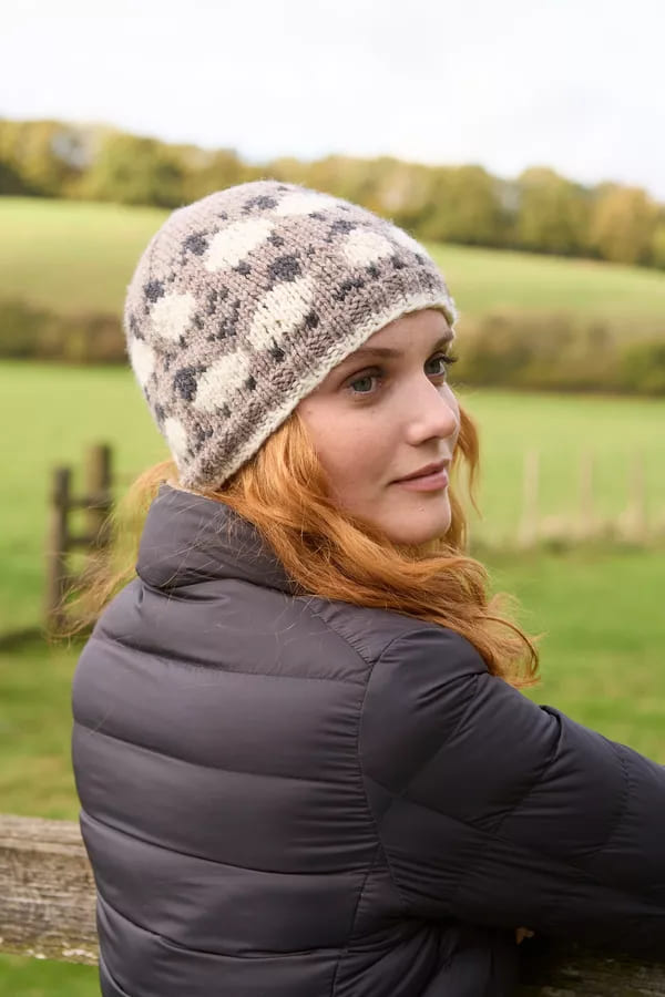 Merino Sheep Beanie Mushroom