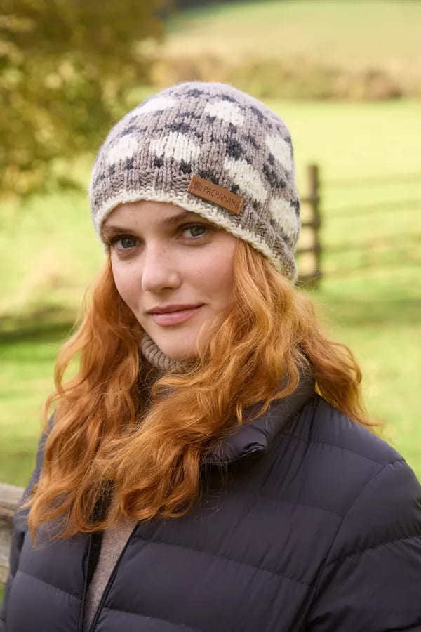 Merino Sheep Beanie Mushroom