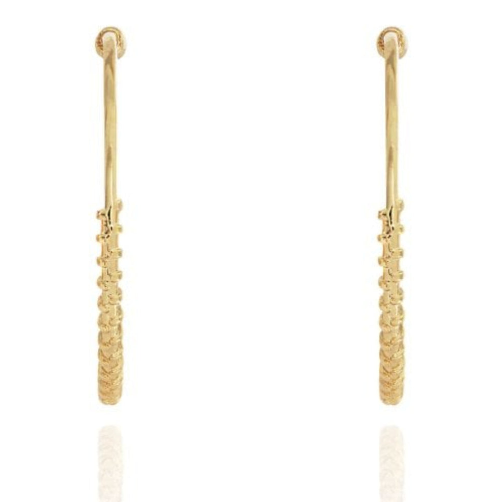 Statement Earrings | Woven | Hoop Earrings
