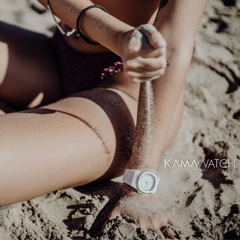 Fix Navy Blue & Silver Tone Wristwatch