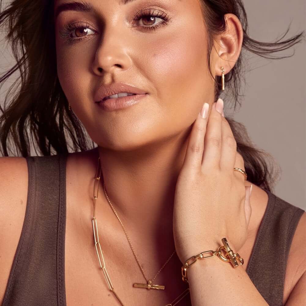 Hope Bar Pendant Necklace