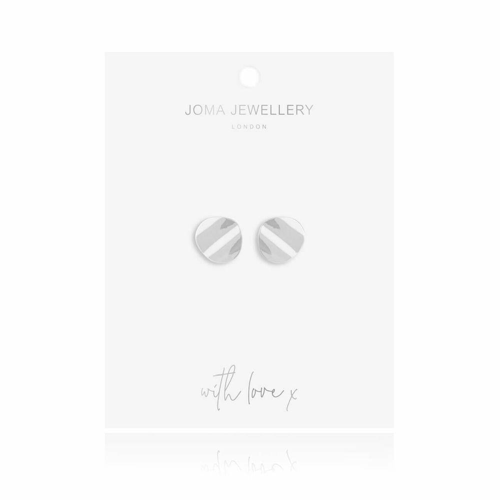 Amara | Ripple | Silver | Earrings