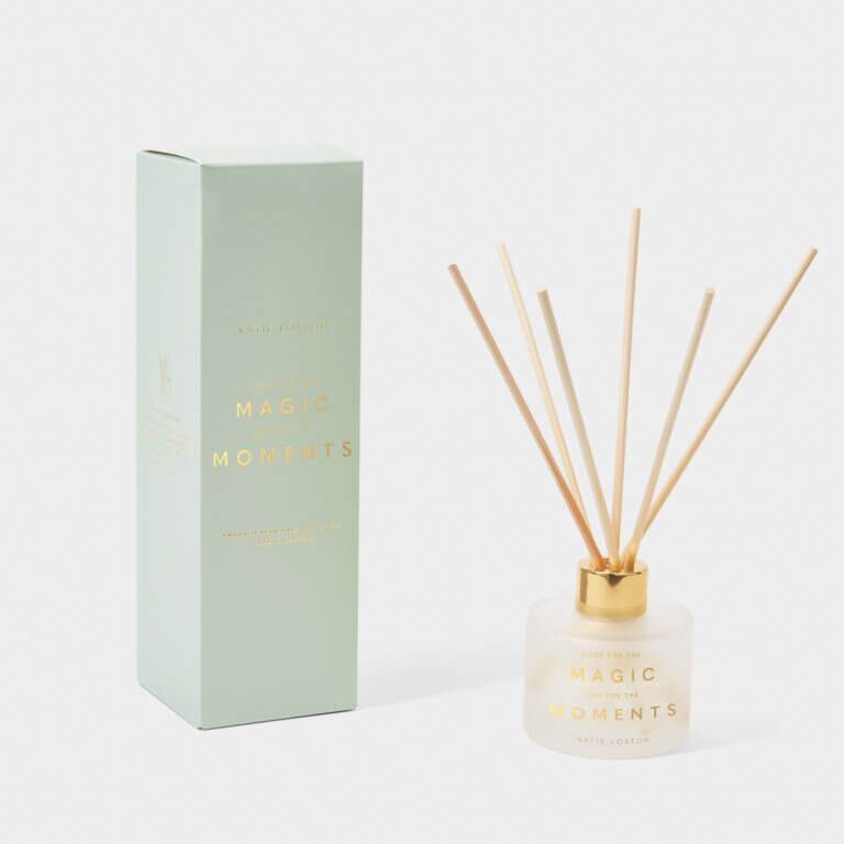 Sentiment Reed Diffuser | Look For The Magic Live For The Moments | English Pear And White Tea