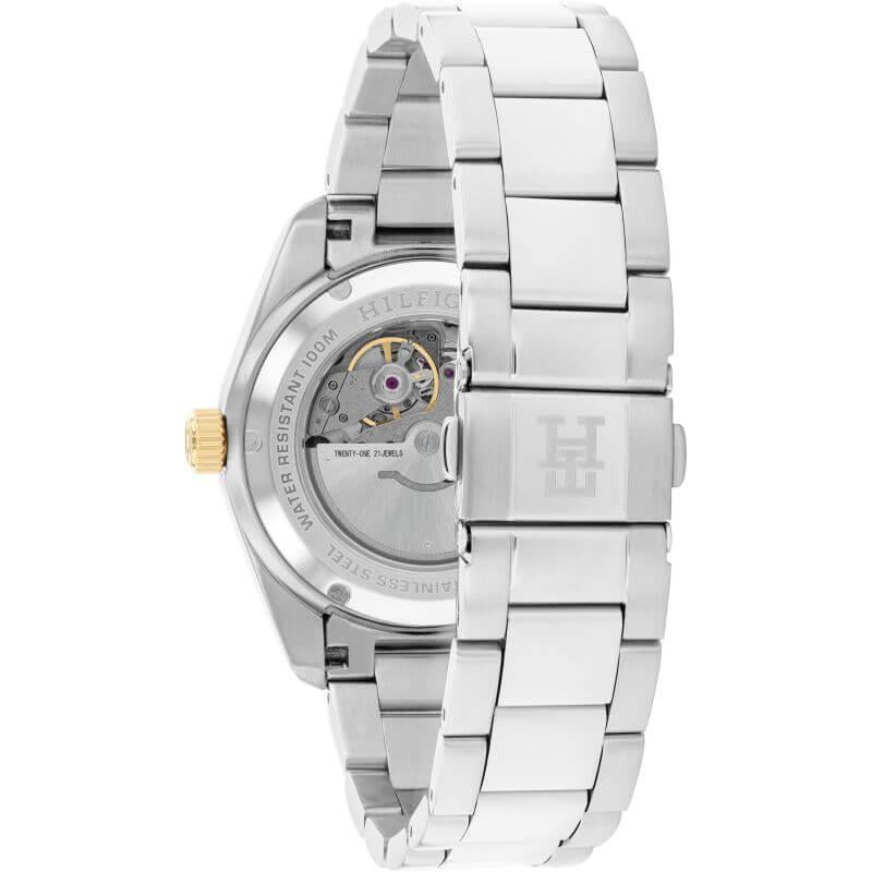 TH85 Automatic White Dial With SS Strap Watch