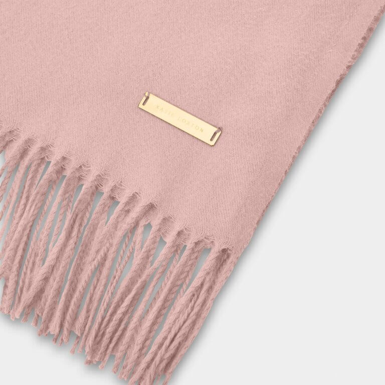 Blanket Scarf | Pale Pink | 190cm X 75cm X 0.5cm