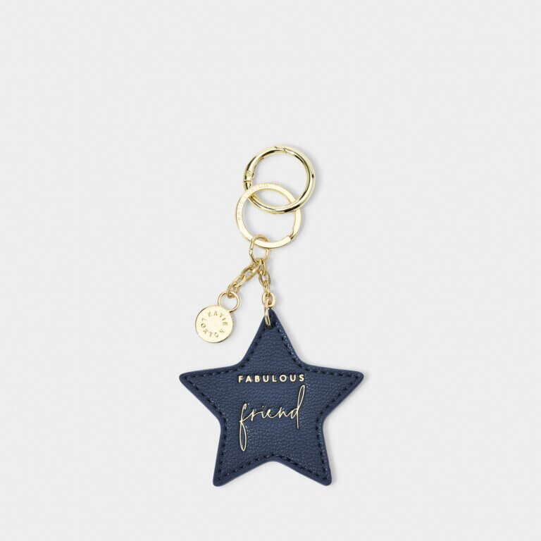 Chain Keyring | Fabulous Friend | Navy | Star