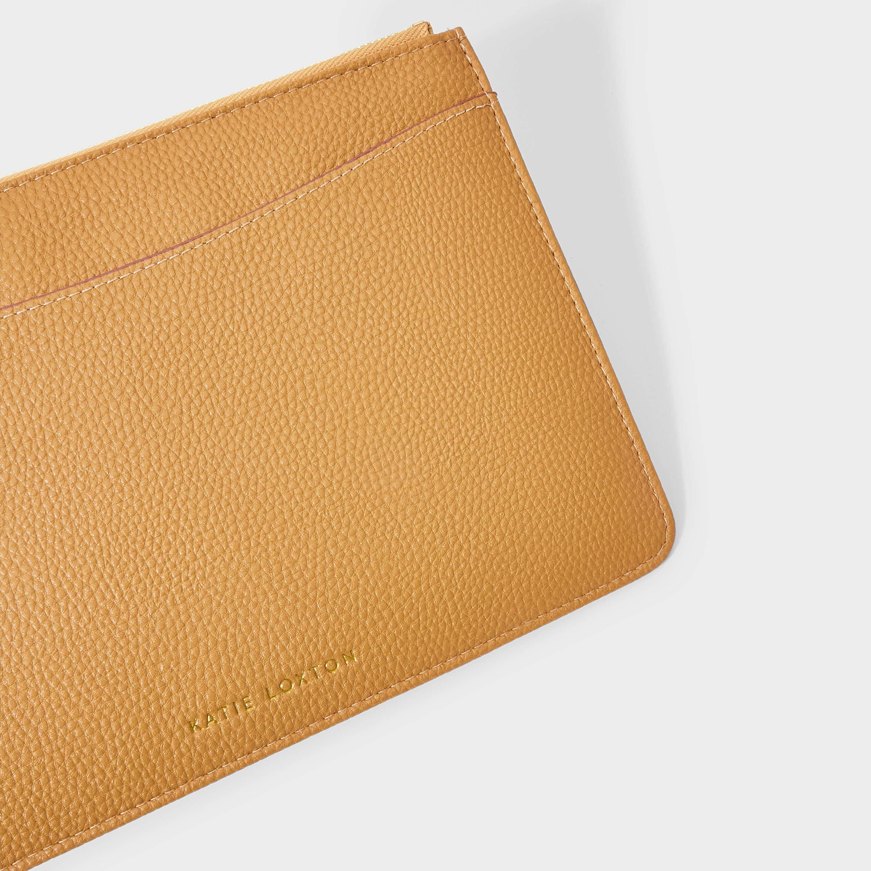 Cara Pouch | Dark Amber | 16 X 24 X 1.5cm