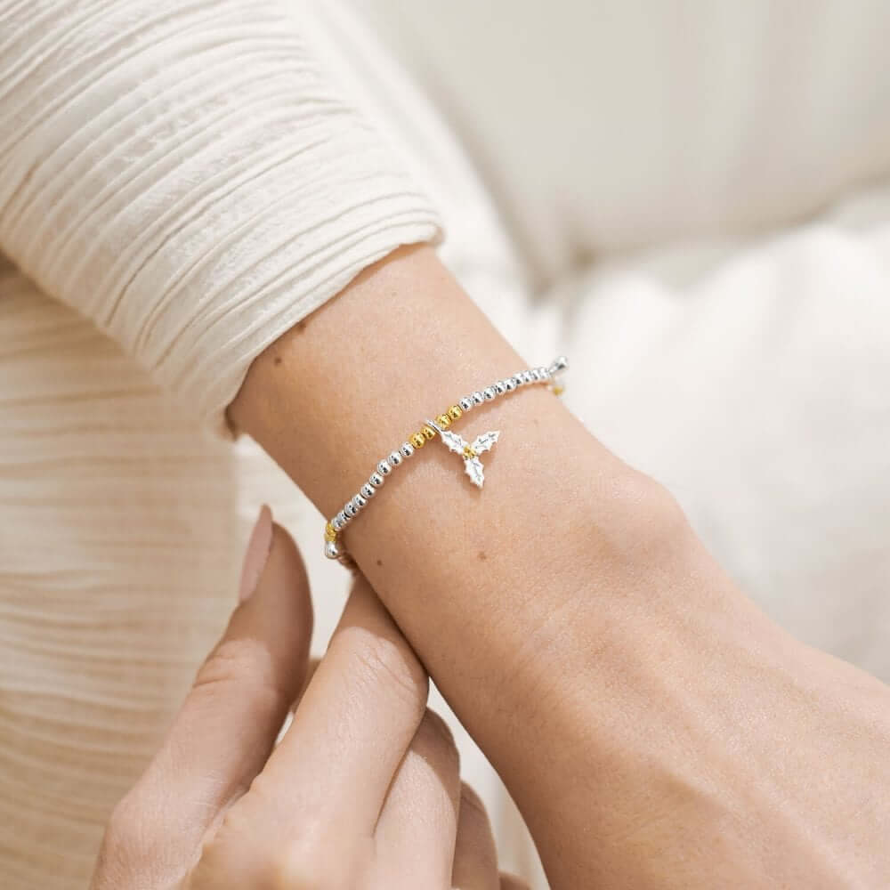 Life's A Charm | Magic Of Christmas | Silver And Gold | Charm Bracelet | 17.5cm Stretch