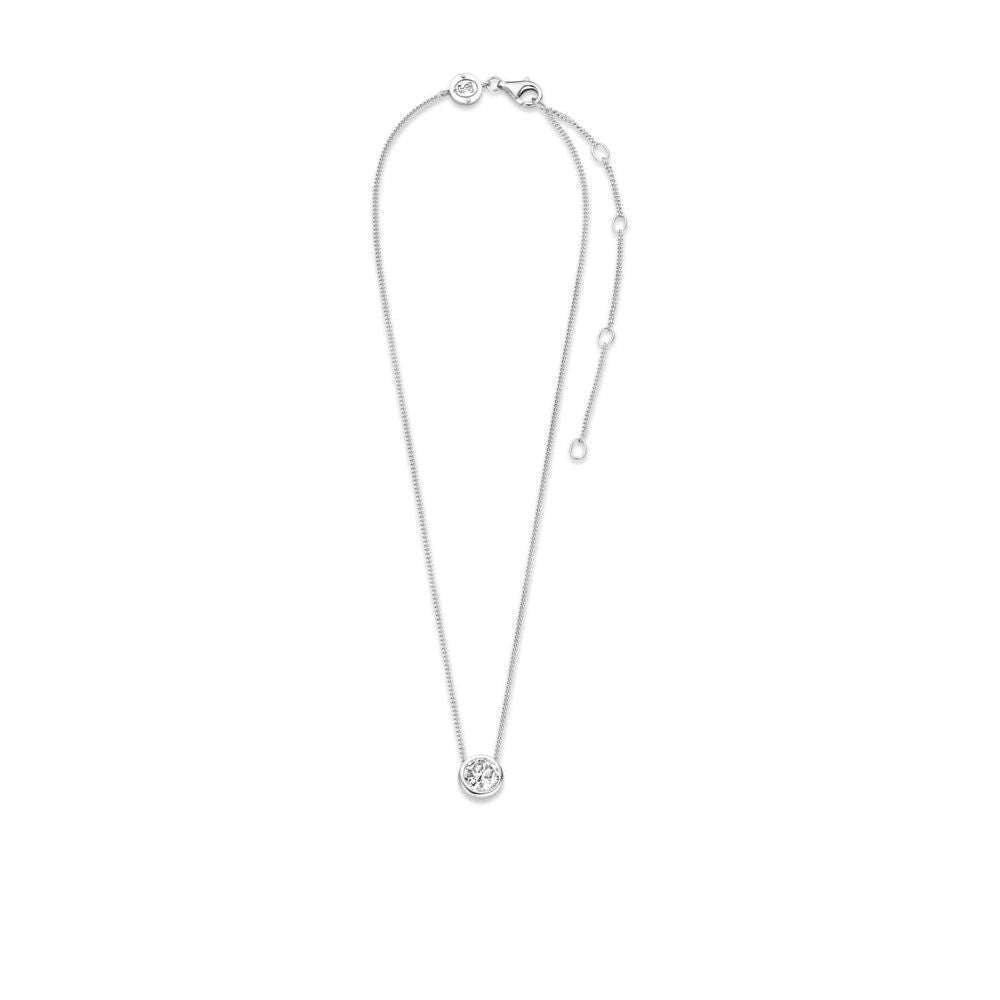 CZ Set Pendant Necklace
