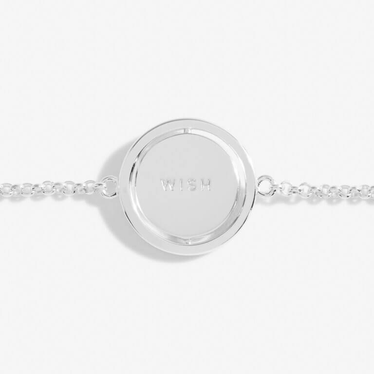 Sentiment Spinners | Wish | Silver | Bracelet | 19cm Adjustable