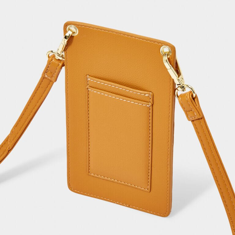 Bea Cell Bag | Dark Amber | 18cm X 10.5cm X 1.5cm