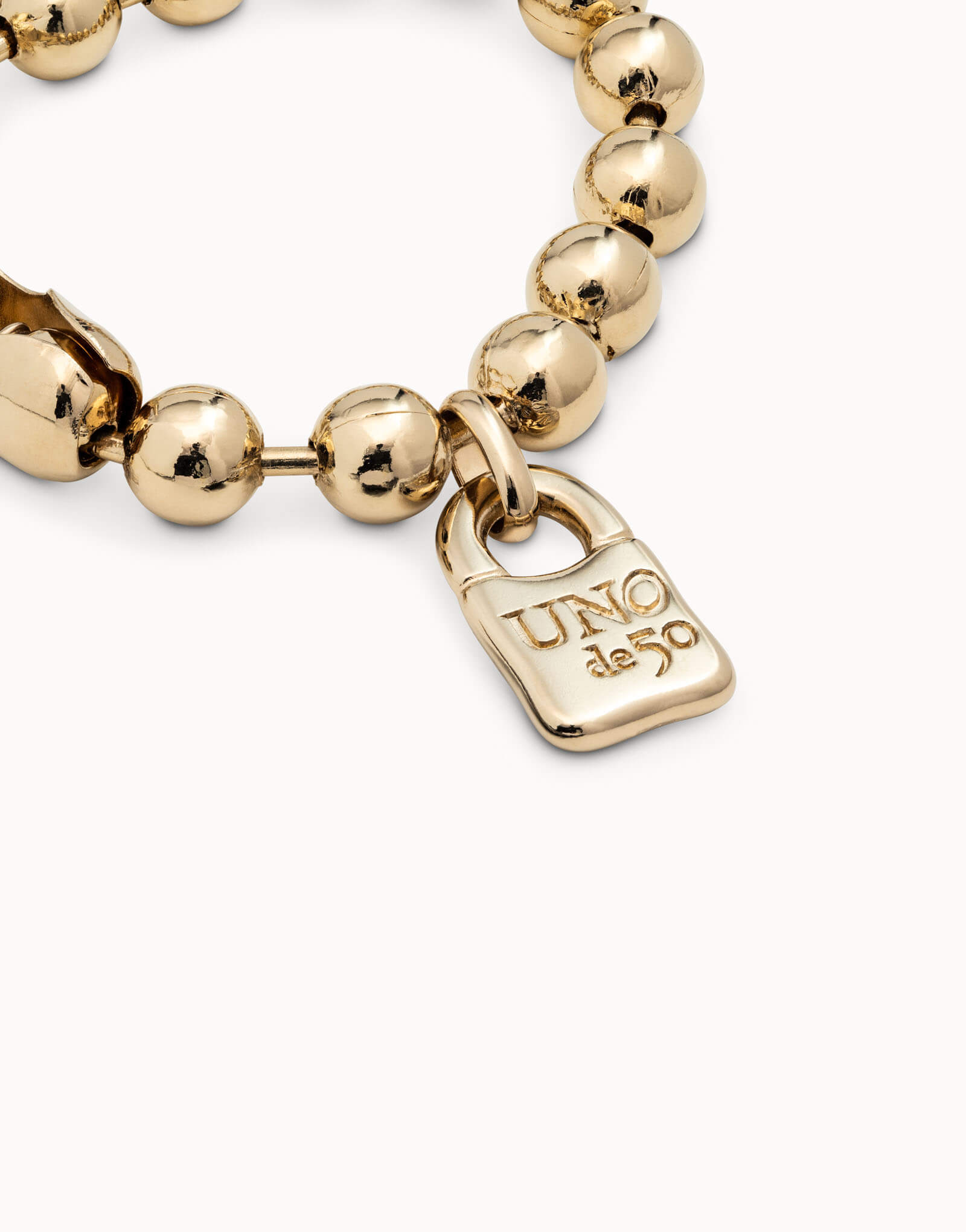 18k Gold Plated Beads Bracelet