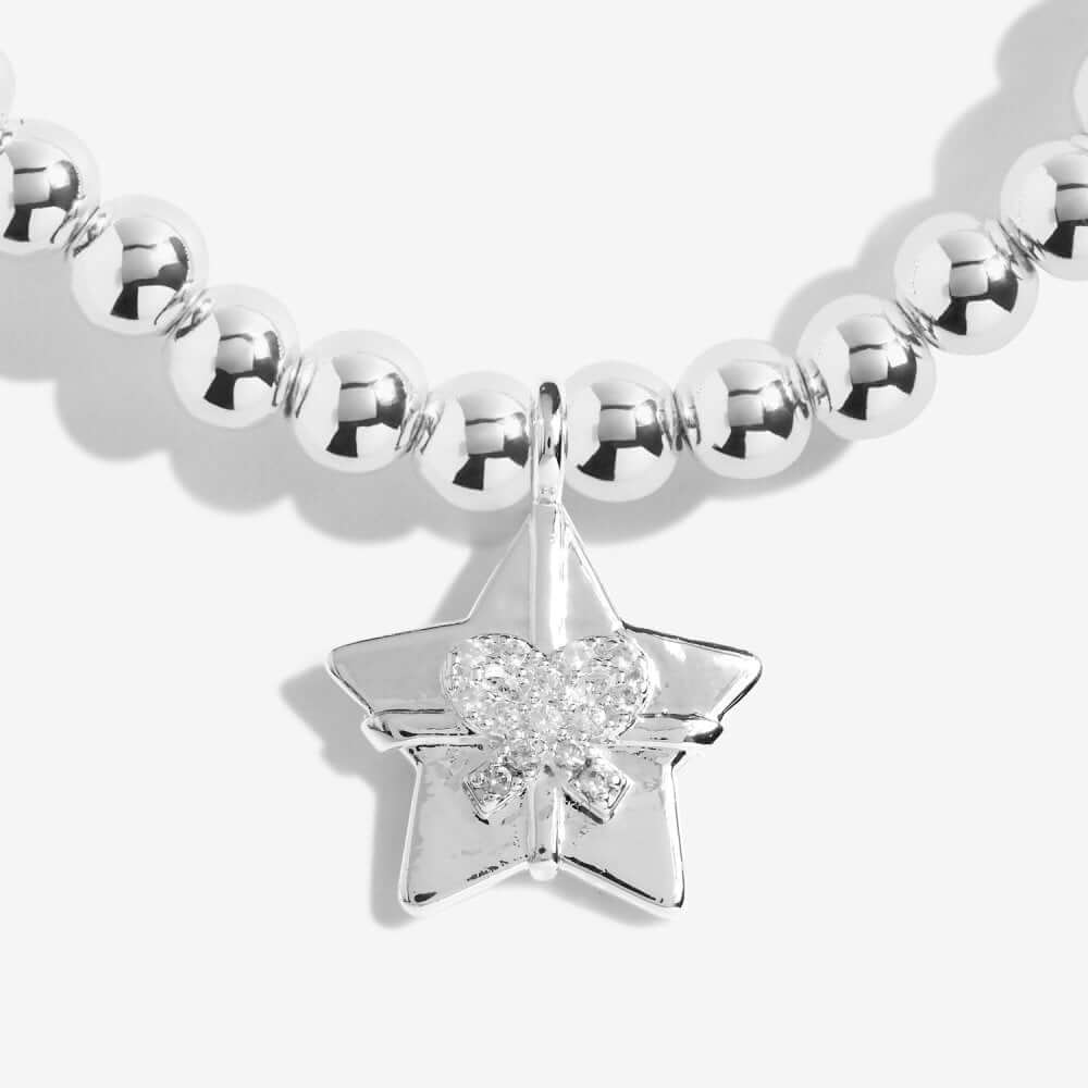 Christmas A Little | Merry Christmas | Silver | Bracelet | 17.5cm Stretch