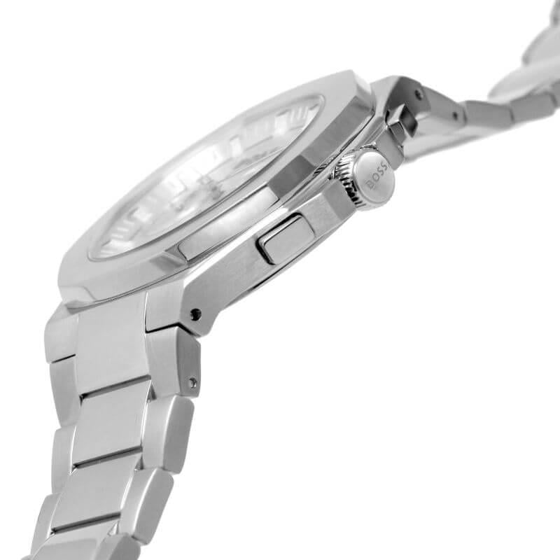 Taper Stainless Steel Bracelet Gents Watch