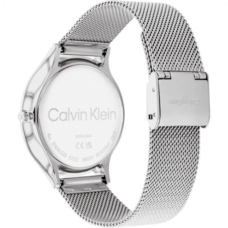 2H Two-Tone Paper Dial Stainless Steel Mesh Bracelet Ladies Watch