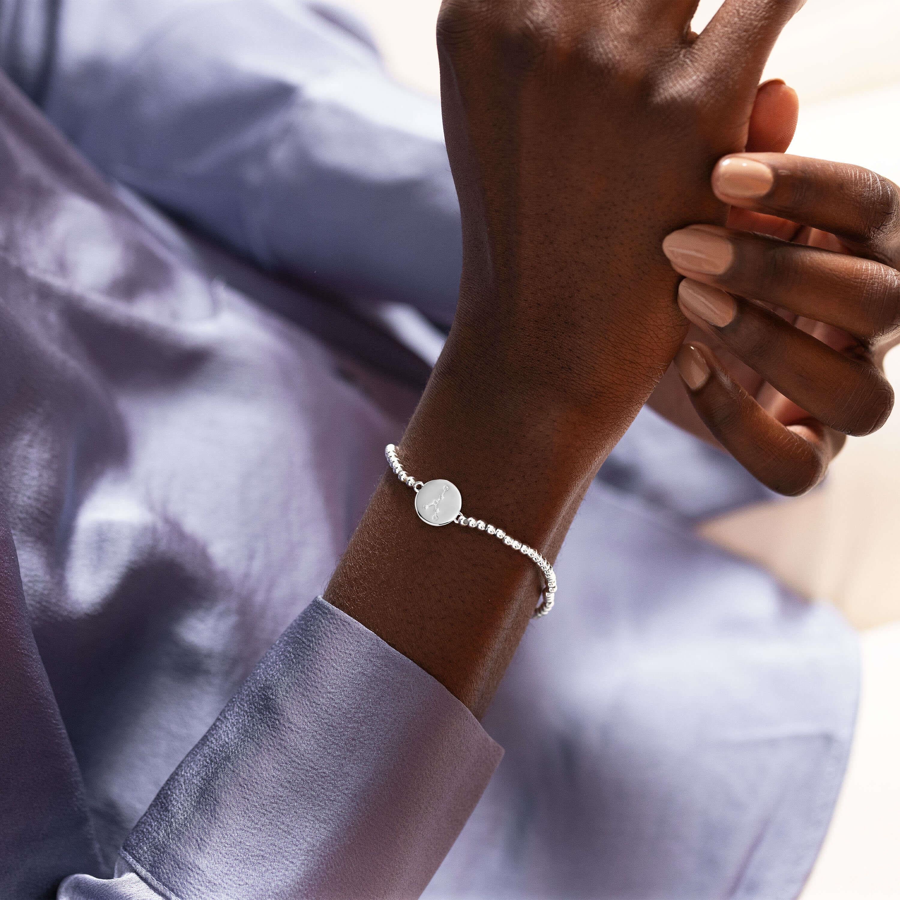 A Little | Cancer | Silver | Bracelet | 17.5cm Stretch