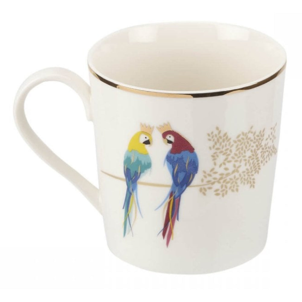 Piccadilly Mug -Posing Parrots