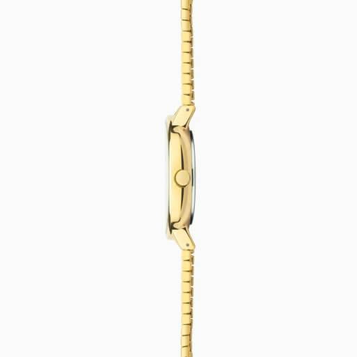 Easy Reader White Dial With Gold Plated Case & Exp