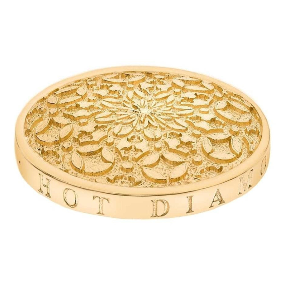 Mystical Map Yellow Gold Coin - 33mm