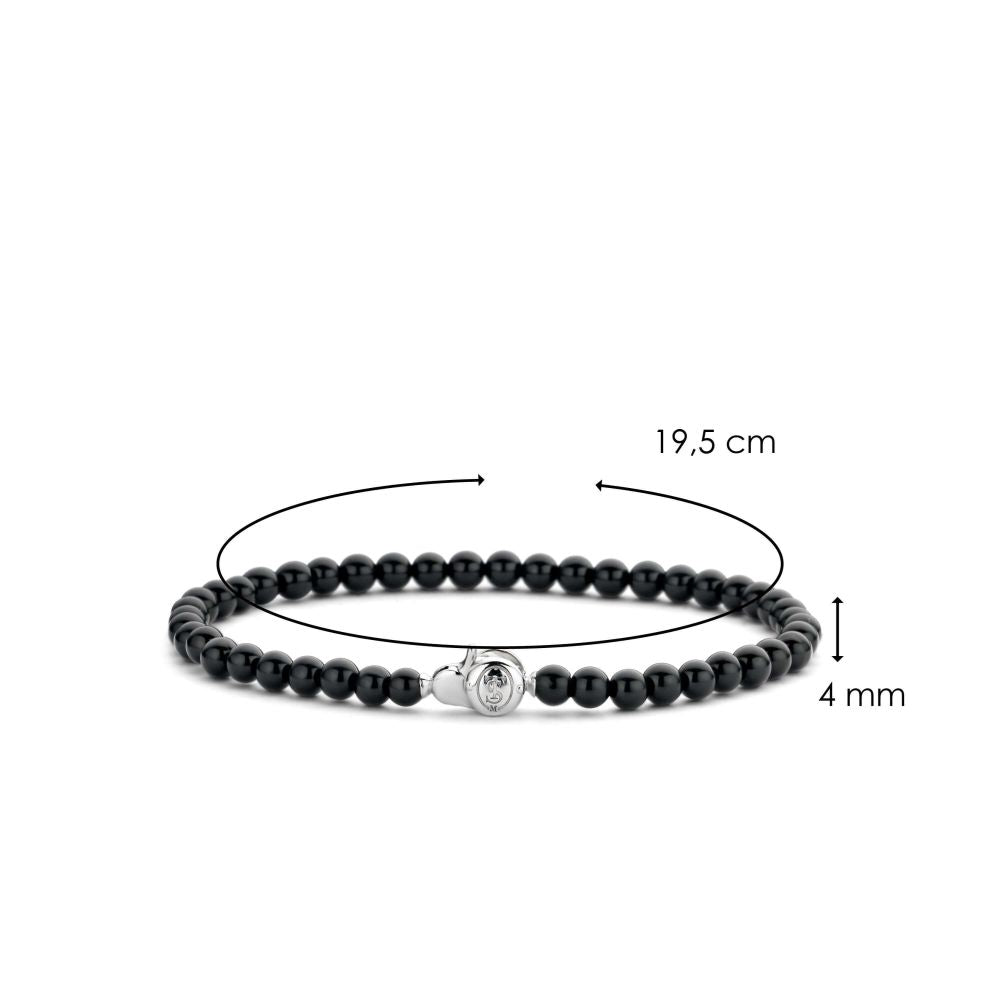 Black Onyx Beads Bracelet