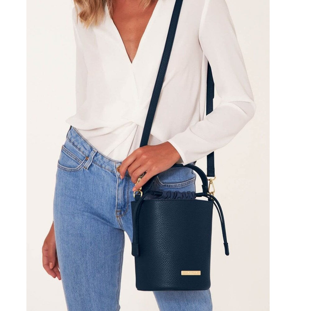 Amara Crossbody Bag | Navy | 20 X 16.5cm