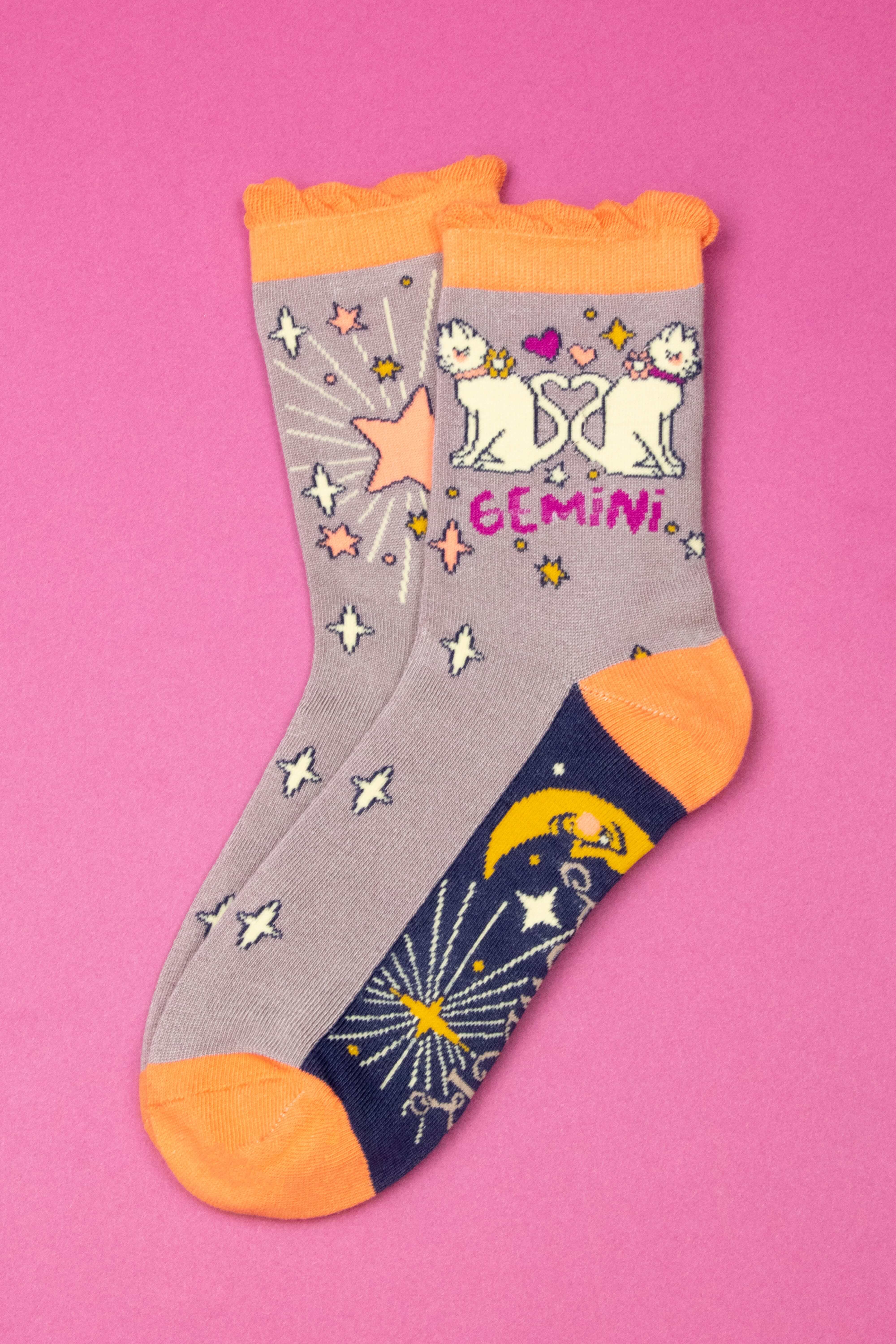 Zodiac Ankle Socks Gemini (21st May - 20th June)