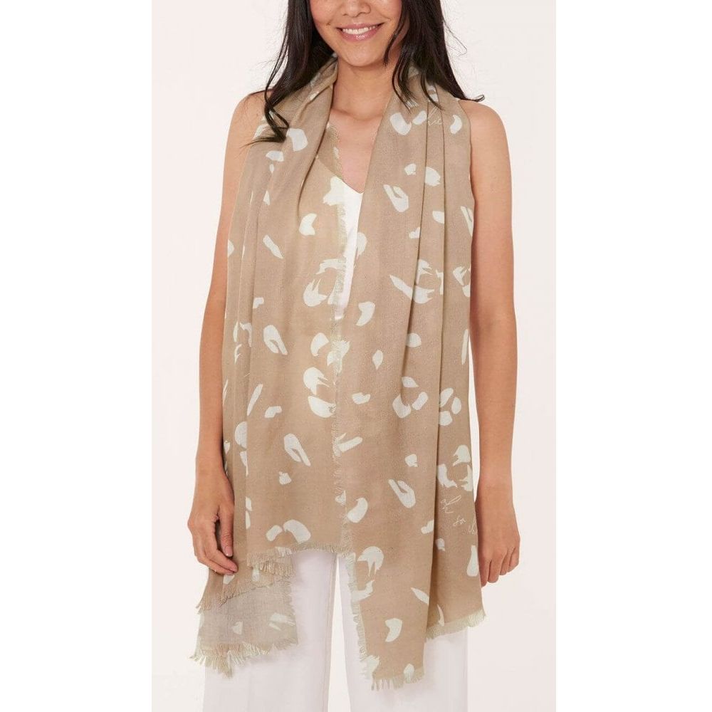 Sentiment Scarf | Oh So Chic | Taupe | 184 X 86cm