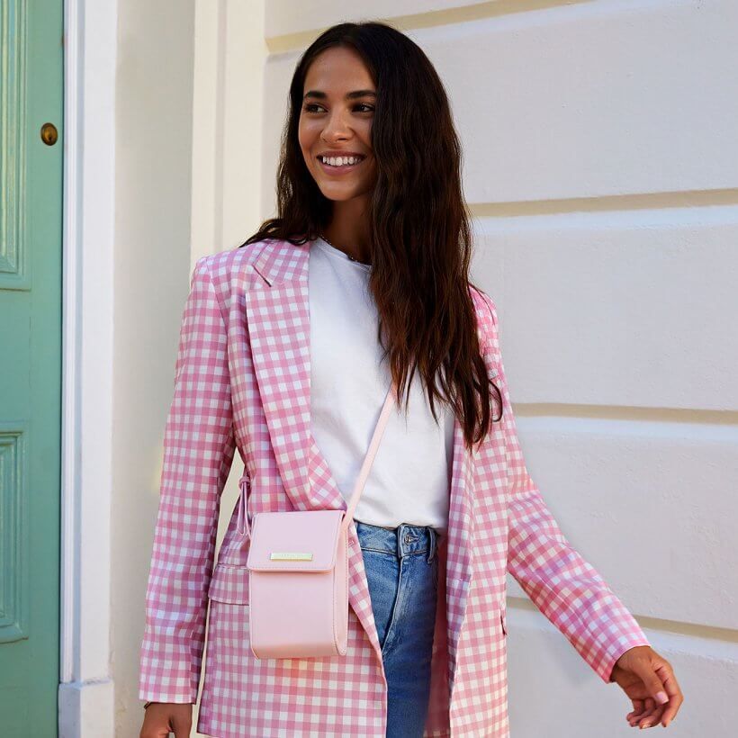 Taylor Crossbody Bag | Pale Pink