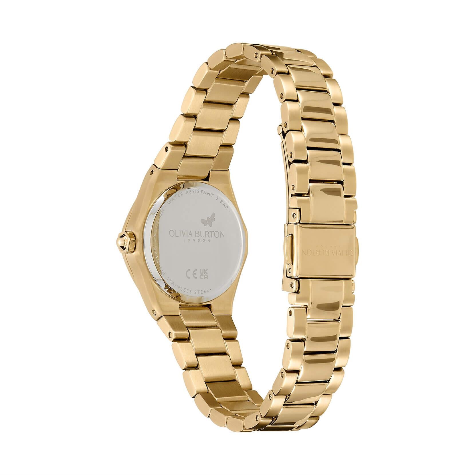 Mini Hexa Mushroom & Gold Bracelet Watch