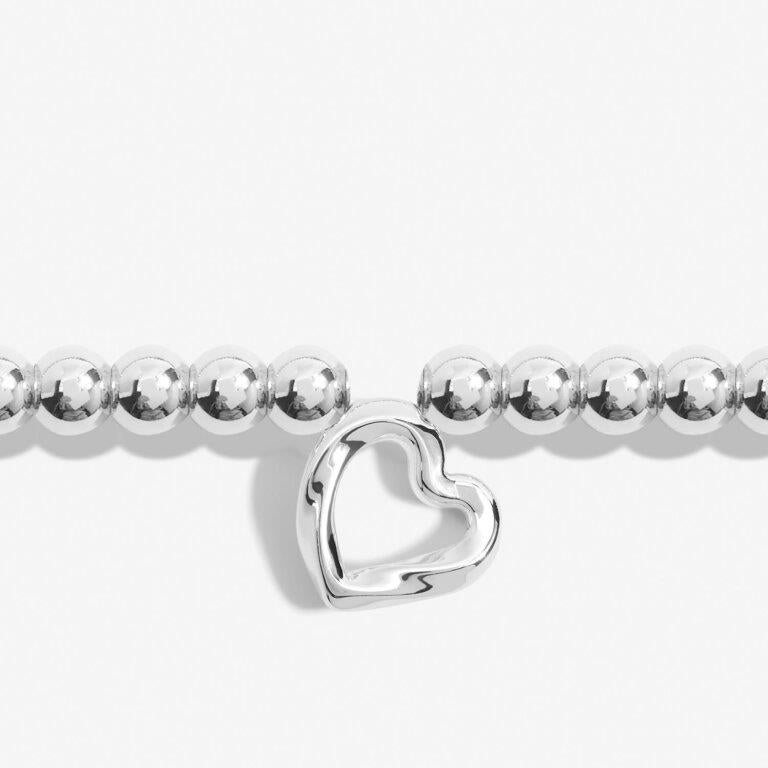 A Little 'From The Heart' Silver Plated Bracelet