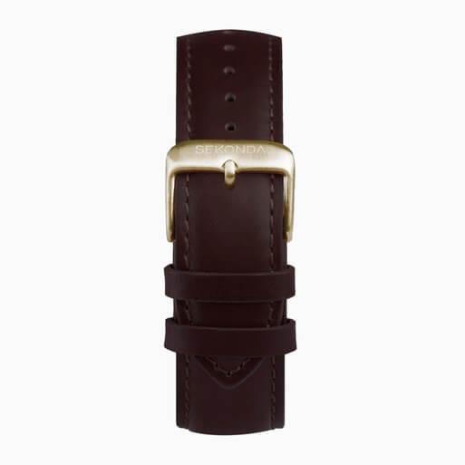 Altitude Brown Dial & Bronze Case With Brown Leather Strap Men's Watch