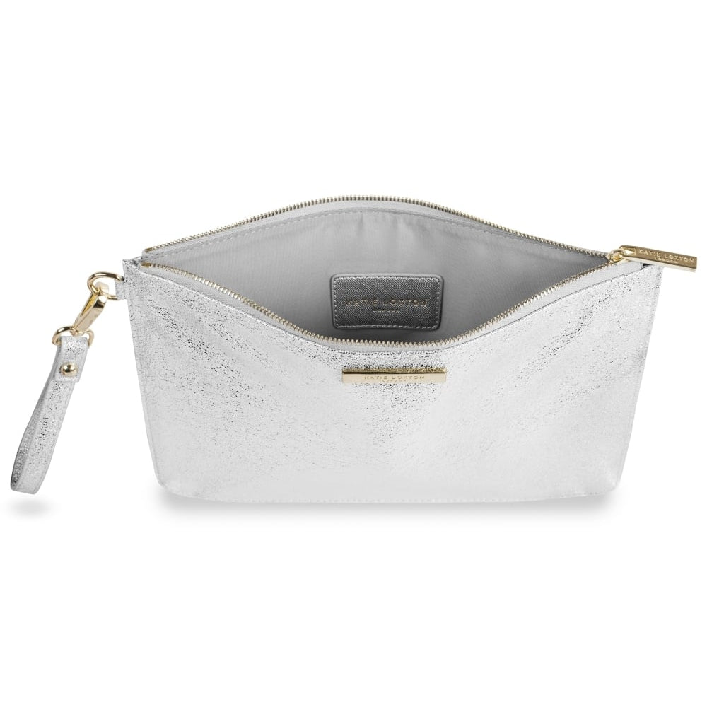 KRUSH KLUTCH - metallic silver - 20cmx29cm