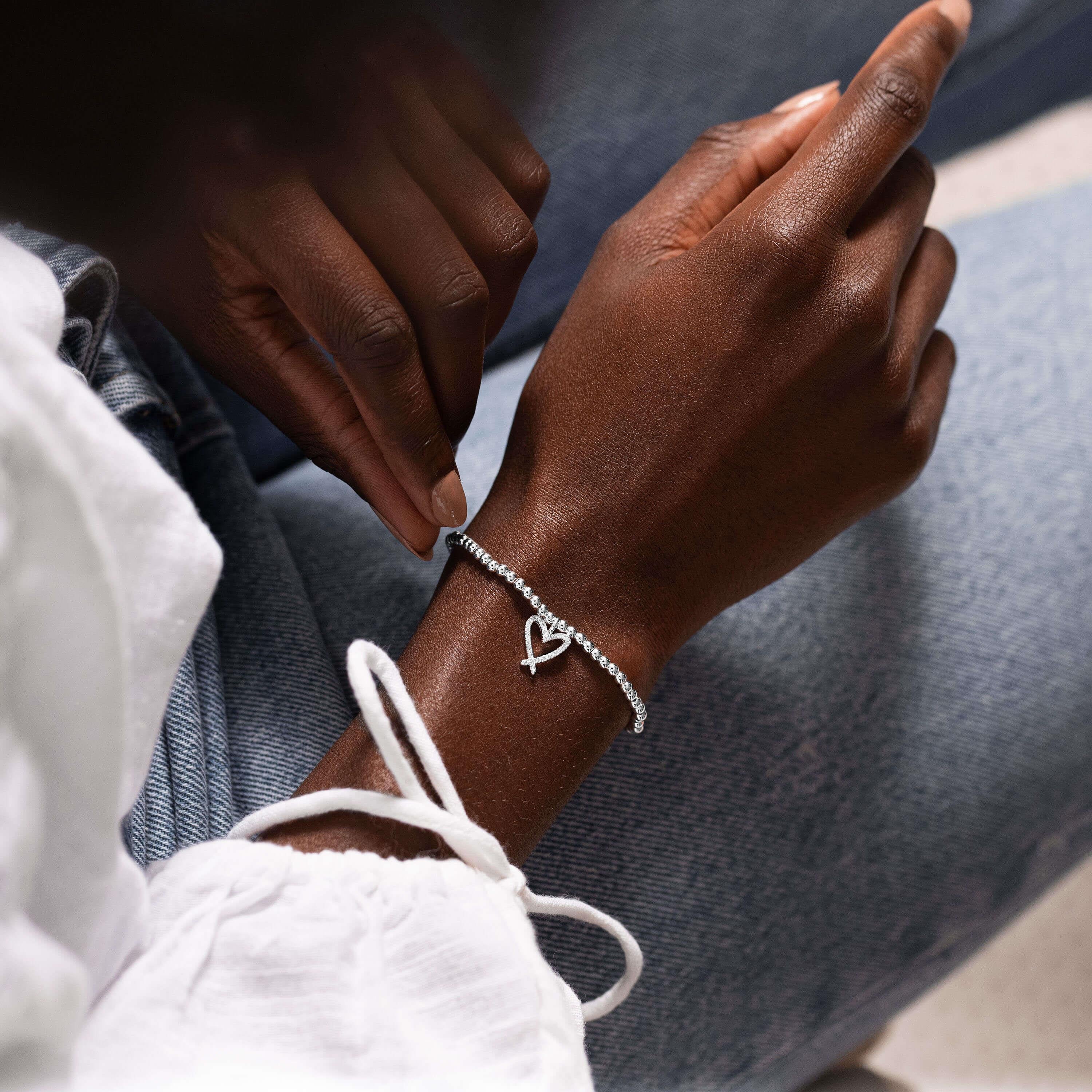 A Little | Twinking Twenty One | Silver | Bracelet | 17.5cm Stretch