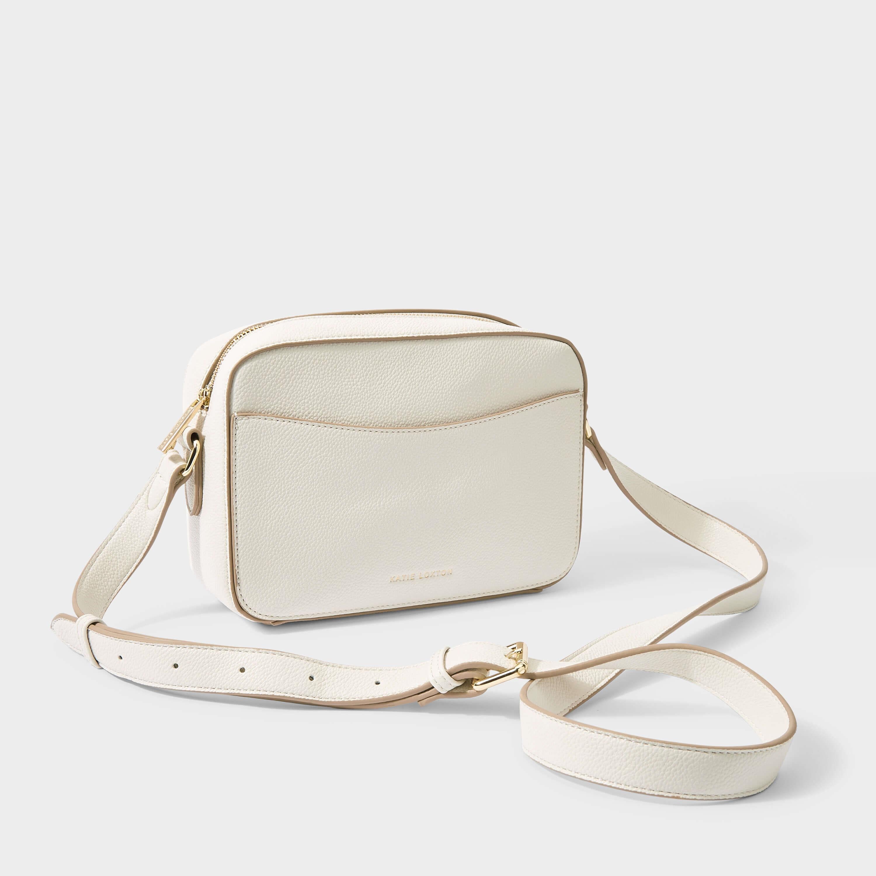 Cara Crossbody Bag | Off White | 16 X 23 X 7.5cm