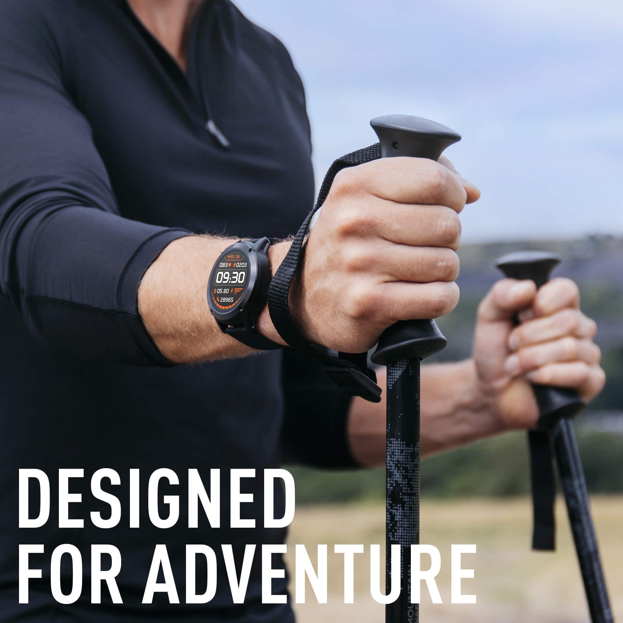 Series 18 Black Smart Watch With Built-In GPS