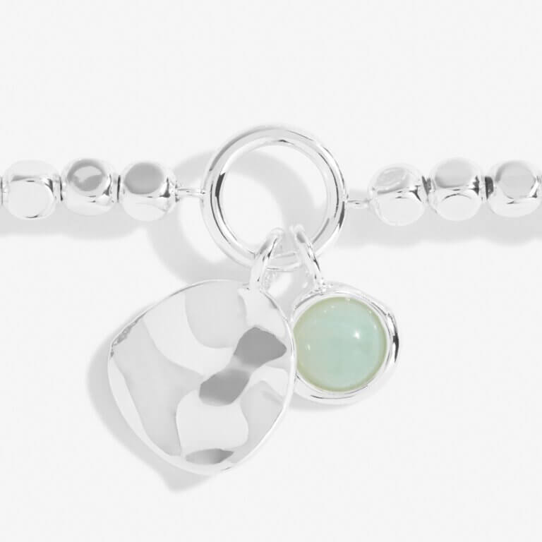 Spirit Stones | Amazonite | Silver | Bracelet | 17.5cm Stretch